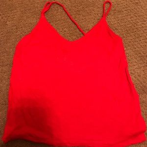 Red H&M DIVIDED tank top❤️